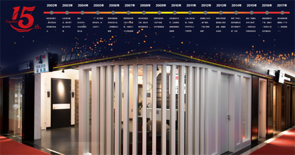 行走木門行業，霍爾茨木門15年初心不變