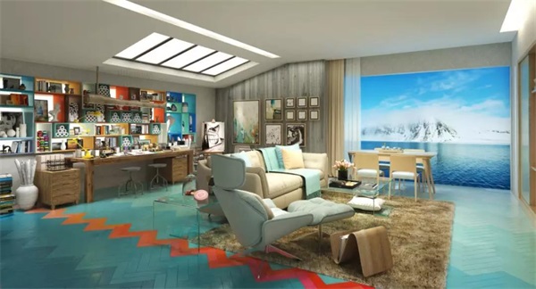 定制家居這點事：北美楓情藝術總監吳偉說吳藍（之三） 慧心獨具定格藍彩的靈動 ——吳藍的藝術美學 法國畫家費爾南德曾說：“色彩是人類的一項基本需求，和水、火等自然元素一樣，與我們的生活密不可分。”我們的大腦皮層80%的活動是通過眼睛完成的。我們處理來自外部世界的大量信息都具有視覺性特征。 由此可見，色彩對我們的生活是多么的重要。而我將大家也包括我自己最鐘愛的藍色，運用到空間設計，它直接影響到了空間的情緒表達。一個空間，藍色和關系色彩一起，呈現出空間語言，空間的情緒和空間的美感體驗。結合我對生活的理解和設計，打造專屬于你的個性空間。“專屬”二字從何談起呢？ 一直以來，我都致力于手工擦色，摒棄工業化的量產和生搬硬套，最大程序還原變化中的藍，和其他色彩發生關系的藍，為每個空間量身定制屬于其獨特的藍色色彩關系空間。 自然之美，令人心曠神怡。大自然是最出色的設計師，隨意揮灑筆觸，或娟秀或曠達，其美是人工之技難以企及的。更何況是工業化量產之死物。為適應不同的空間，最大程度還原自然之美，吳藍空間美學的“藍”，不是一個經過幾次簡單調制就呈現出藝術效果的繪畫顏料或是家具油漆。她通過將不同純度與明度的藍，在木材、石材、紡織面料 、金屬等多種不同材質載體上，反復施加特殊工藝，同時通過把控各種材料和色彩反應變化的過程，最終呈現出的一種具有極致視覺表現力與感染力的色彩美學形態。 一組關系色彩，同時服務于一個主題，呈現一種關系空間，無論是底色還是點睛，都最大程度的和周圍色彩和平共處，構成一個和諧統一的整體美學空間。當然這靠機器實現不了，不可復制，沒有標準，這種關系藍的靈動是難以捉摸的，我只有在擦拭過程的一遍遍努力中，去慢慢揣摩，尋覓，撥云見日般的去還原其美。 我經常會和同事一起，在北美楓情木家居500多平米的色彩創意工坊擦色打樣。工作臺上鋪陳著各種純度、明度不同的藍，很多的色樣都被否決了，只留下一小部分比較接近的藍色，真可謂百里挑一。如果小樣顏色比較符合我心目中的色彩，我會繼續在上面進行二次創作，力爭更加的真實、自然：仔細的擦拭，調色，做舊。慢慢的，色板上面出現了層次漸變的藍。打樣做色板，還只是我們吳藍美學空間創作的第一步，每塊色板都是反復經過手工打造，雖說是定制產品，卻絲毫不亞于藝術作品的創作。每一個關系藍的把控，都是非常難以捉摸的，只有一遍遍的靠深厚美學底蘊和材質特性的經驗把控才能把心目中的那抹藍變為現實，變為吳藍空間體系的靈魂。 其實“吳藍”定格的不僅僅是藍彩的靈動，更加定格的是一種詩意的存在。 西方“詩學（Poetics）”是“創造”的代名詞，“吳藍”空間美學正是這種經過深厚藝術底蘊加工，豐富個人經歷沉淀下來的深思嚴謹的詩學創造，通過這樣詩意的空間最大程度激發消費者的生產力。這是吳藍空間美學所賦予商品的延生價值，帶給消費者物超所值的體驗感，無與倫比的自然美感。 中國的詩意卻是體現在情景空間的想象，我創作的吳藍空間，并不因循守舊，勇于去打破傳統。打個比方，我運用人字拼和層次漸變的藍，間或點綴以紅色，表現出“日出江花紅勝火，春來江水綠如藍”的詩學意境。這樣的靈動詩意，正是吳藍美學空間的靈魂所在，因為一抹藍的靈動，在色彩間雀躍，邀請您來到吳藍空間，一起點亮生活的詩意。 吳藍空間不僅僅只是藍色關系色彩的運用，更是經過深厚藝術底蘊加工，豐富個人經歷沉淀下來的厚積薄發，通過手工擦色、反復調整，定格出那抹藍色的靈動和詩意。